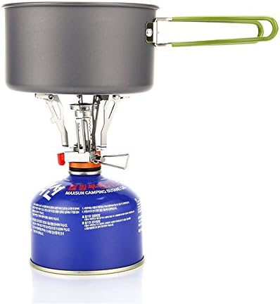 AOTU Portable Camping Stoves Backpacking Stove with Piezo Ignition Stable Support Wind-Resistance Camp Stove for Outdoor Camping Hiking Cooking - Image 6